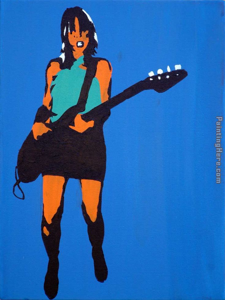 kim gordon on blue